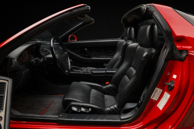 1996 Acura NSX in Formula Red over Black