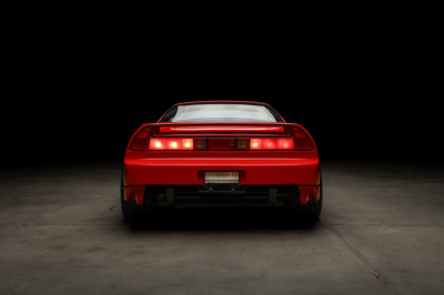 1996 Acura NSX in Formula Red over Black