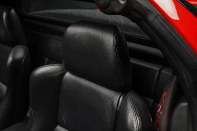 1996 Acura NSX in Formula Red over Black