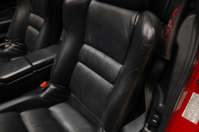 1996 Acura NSX in Formula Red over Black