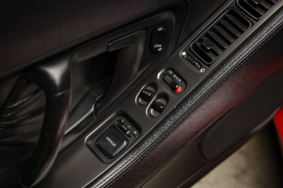 1996 Acura NSX in Formula Red over Black