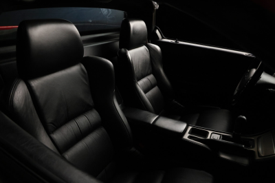 1996 Acura NSX in Formula Red over Black