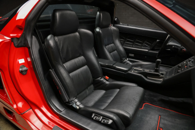 1996 Acura NSX in Formula Red over Black