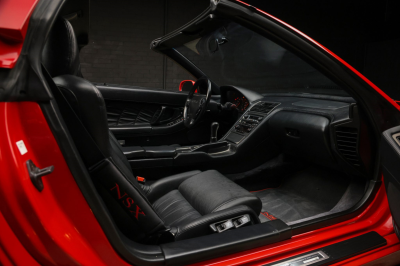 1996 Acura NSX in Formula Red over Black