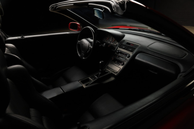 1996 Acura NSX in Formula Red over Black