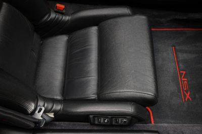 1996 Acura NSX in Formula Red over Black