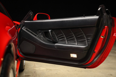 1996 Acura NSX in Formula Red over Black