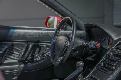 1996 Acura NSX in Formula Red over Black