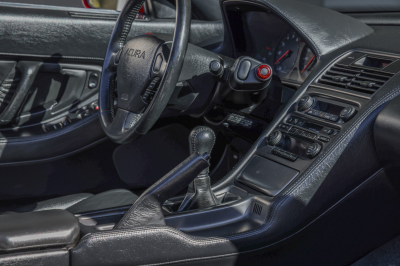 1996 Acura NSX in Formula Red over Black