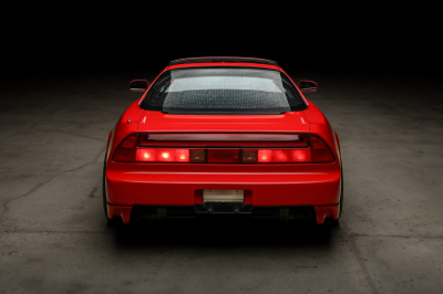 1996 Acura NSX in Formula Red over Black