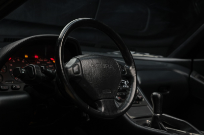 1996 Acura NSX in Formula Red over Black