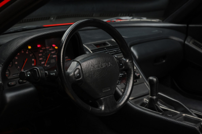 1996 Acura NSX in Formula Red over Black