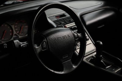 1996 Acura NSX in Formula Red over Black