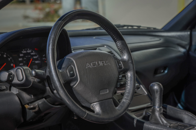 1996 Acura NSX in Formula Red over Black