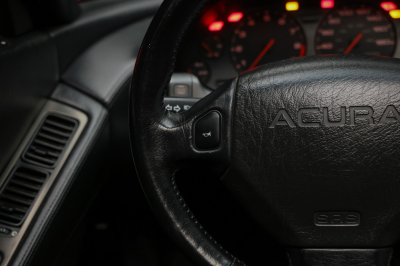 1996 Acura NSX in Formula Red over Black