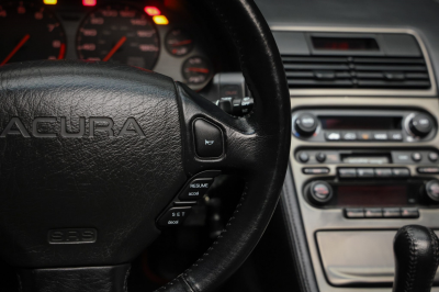 1996 Acura NSX in Formula Red over Black