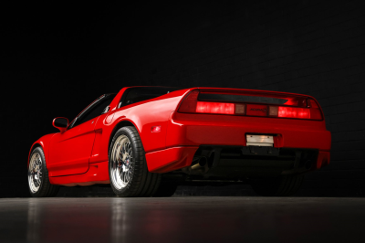 1996 Acura NSX in Formula Red over Black
