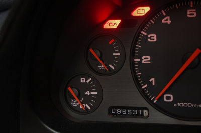 1996 Acura NSX in Formula Red over Black