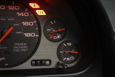 1996 Acura NSX in Formula Red over Black