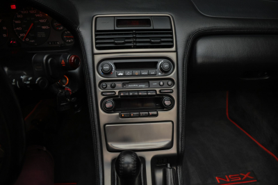 1996 Acura NSX in Formula Red over Black