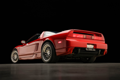 1996 Acura NSX in Formula Red over Black