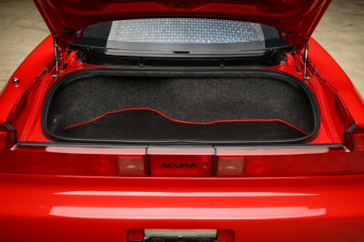 1996 Acura NSX in Formula Red over Black