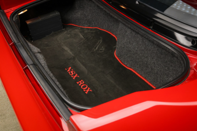 1996 Acura NSX in Formula Red over Black