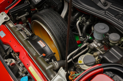 1996 Acura NSX in Formula Red over Black
