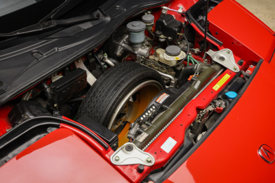 1996 Acura NSX in Formula Red over Black