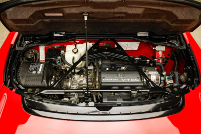 1996 Acura NSX in Formula Red over Black