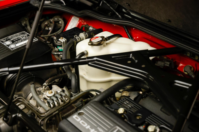 1996 Acura NSX in Formula Red over Black
