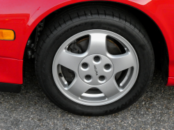 1993 Acura NSX in Formula Red over Black