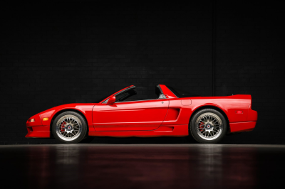1996 Acura NSX in Formula Red over Black