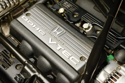 1996 Acura NSX in Formula Red over Black