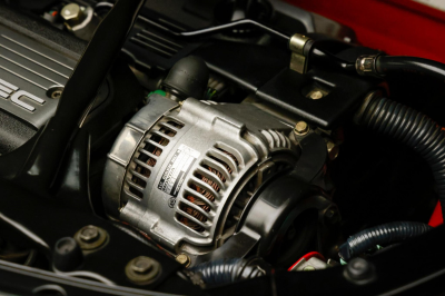 1996 Acura NSX in Formula Red over Black