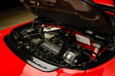 1996 Acura NSX in Formula Red over Black