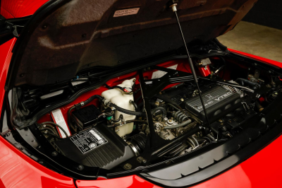 1996 Acura NSX in Formula Red over Black