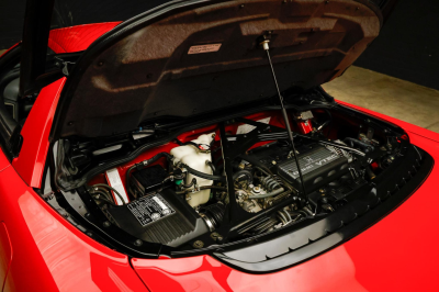 1996 Acura NSX in Formula Red over Black
