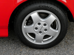 1993 Acura NSX in Formula Red over Black