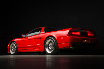 1996 Acura NSX in Formula Red over Black