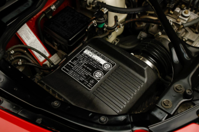 1996 Acura NSX in Formula Red over Black