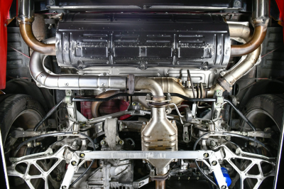 1996 Acura NSX in Formula Red over Black