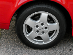 1993 Acura NSX in Formula Red over Black
