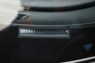 1996 Acura NSX in Formula Red over Black