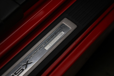 1996 Acura NSX in Formula Red over Black