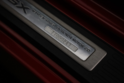 1996 Acura NSX in Formula Red over Black