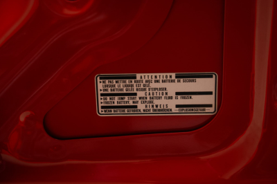 1996 Acura NSX in Formula Red over Black