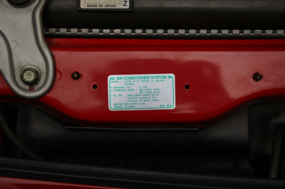 1996 Acura NSX in Formula Red over Black