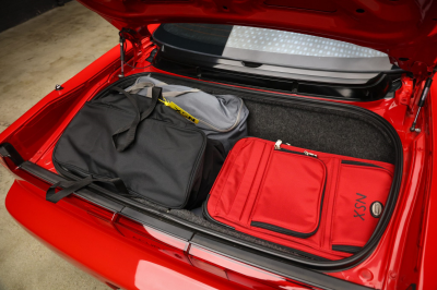 1996 Acura NSX in Formula Red over Black