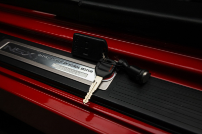 1996 Acura NSX in Formula Red over Black